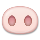 LG pig nose emoji image