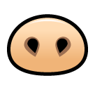SoftBank pig nose emoji image