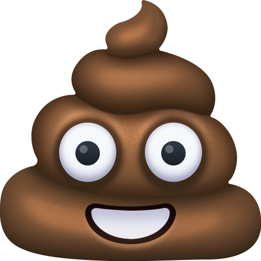 Facebook pile of poo emoji image