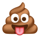 Huawei pile of poo emoji image