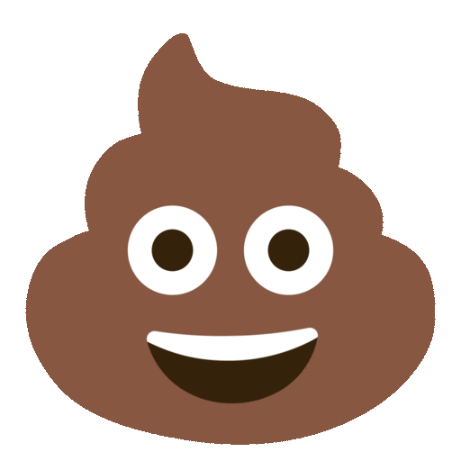 Noto Emoji Animation pile of poo emoji image