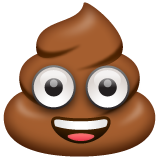 Whatsapp pile of poo emoji image