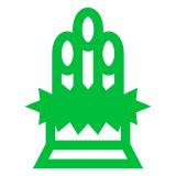 Docomo pine decoration emoji image