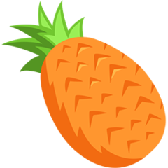 Facebook Messenger pineapple emoji image
