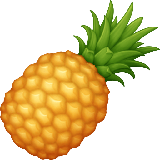 Facebook pineapple emoji image