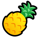 SoftBank pineapple emoji image