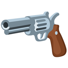 Facebook Messenger pistol emoji image