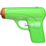 IOS/Apple pistol emoji image