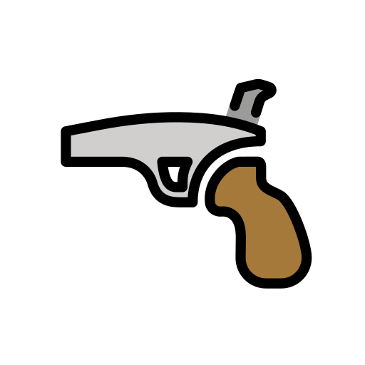 Openmoji pistol emoji image