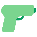 Toss pistol emoji image
