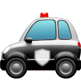 IOS/Apple police car emoji image