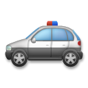 LG police car emoji image