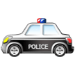 Samsung police car emoji image