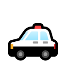 SoftBank police car emoji image