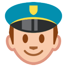 HTC police officer emoji image