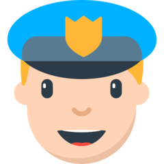Mozilla police officer emoji image