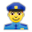 Sony Playstation police officer emoji image