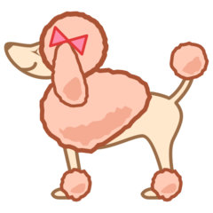 Emojidex poodle emoji image