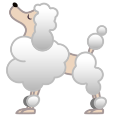 Google poodle emoji image