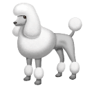 Huawei poodle emoji image