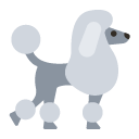 Toss poodle emoji image