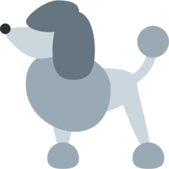 Twitter poodle emoji image