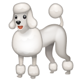 Whatsapp poodle emoji image
