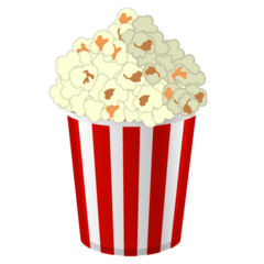 Google popcorn emoji image