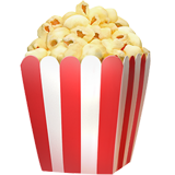 IOS/Apple popcorn emoji image