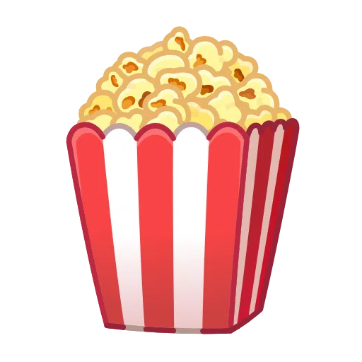 Telegram popcorn emoji image