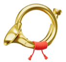 Huawei postal horn emoji image
