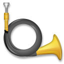 LG postal horn emoji image