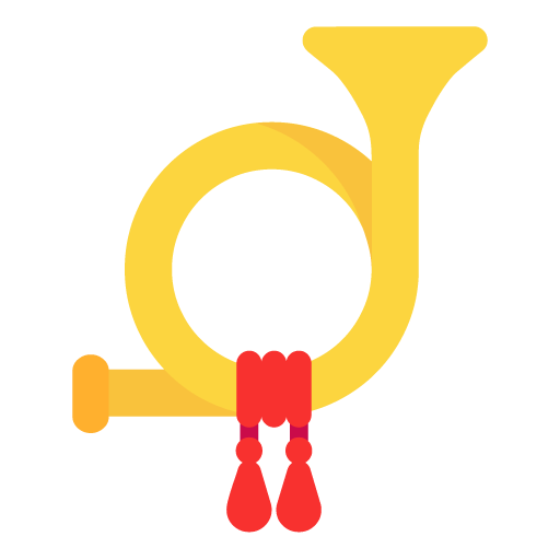 Microsoft postal horn emoji image