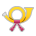 Sony Playstation postal horn emoji image