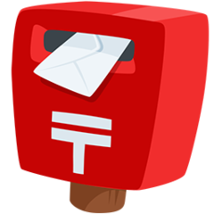 Facebook Messenger postbox emoji image