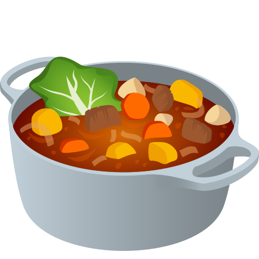 JoyPixels pot of food emoji image