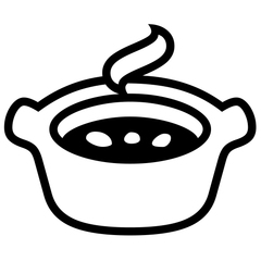 Noto Emoji Font pot of food emoji image