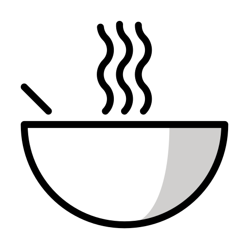 Openmoji pot of food emoji image