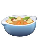 Whatsapp pot of food emoji image
