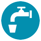 HTC potable water symbol emoji image