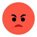 Toss pouting face emoji image