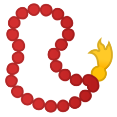 Google prayer beads emoji image