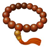 Whatsapp prayer beads emoji image