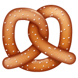 Whatsapp Pretzel emoji image