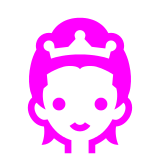 Docomo princess emoji image