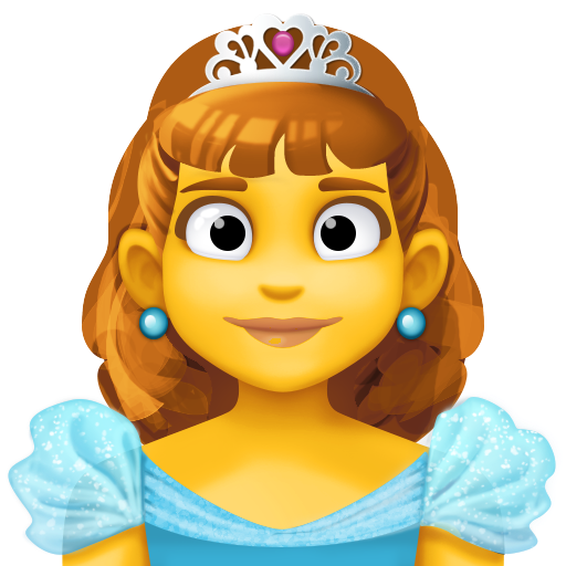 Facebook princess emoji image