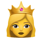 Huawei princess emoji image