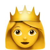 IOS/Apple princess emoji image