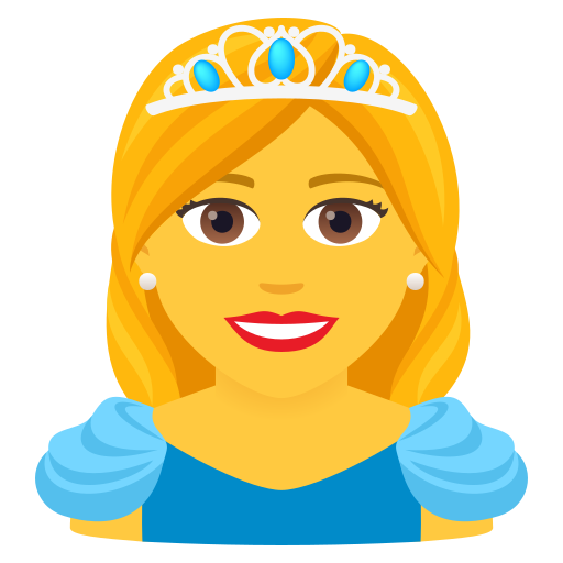JoyPixels princess emoji image