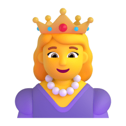 Microsoft Teams princess emoji image